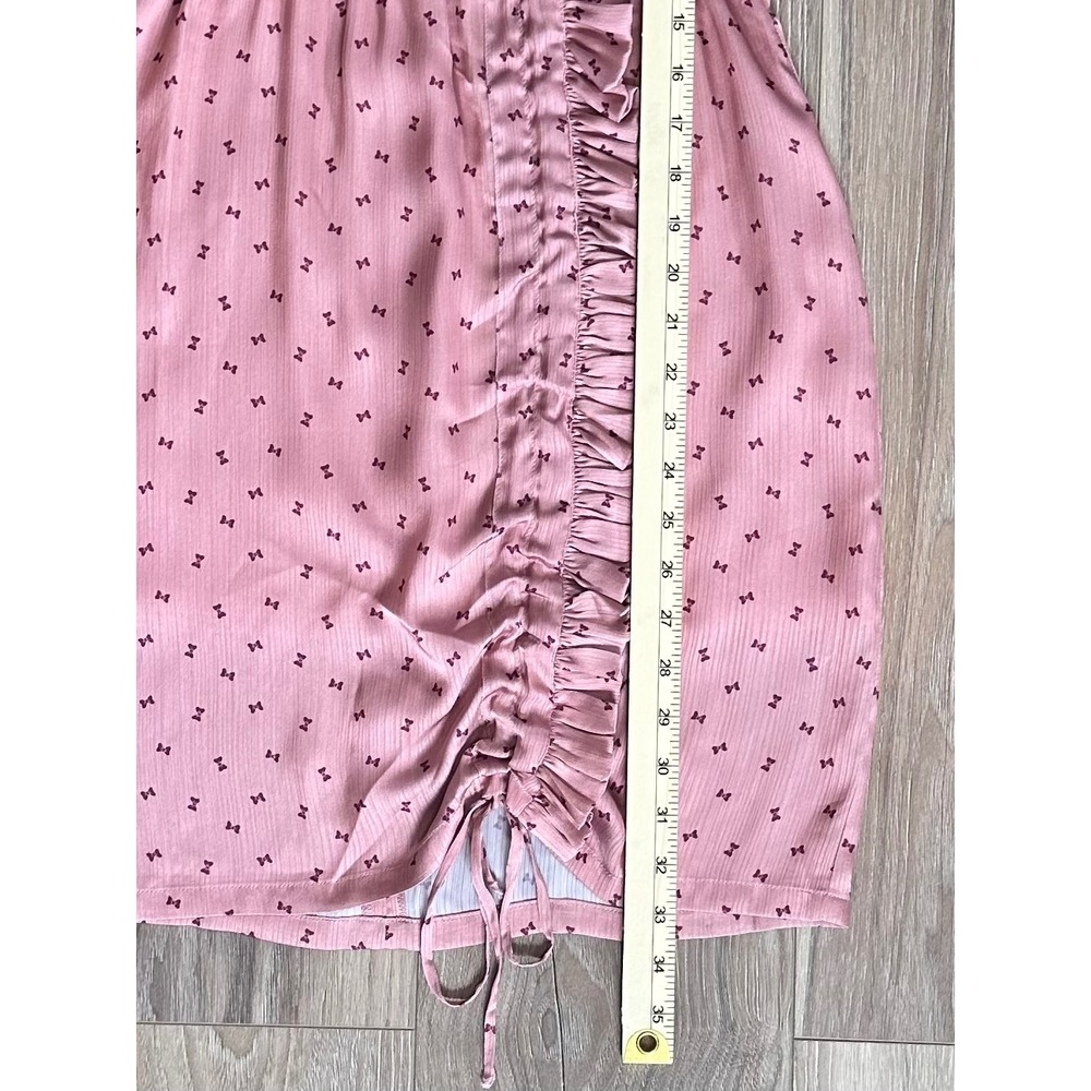 Quanta Du Soleil Parisian Bow Dress Ruffles Feminine Coquette Vintage-Romantic - Picture 4 of 7